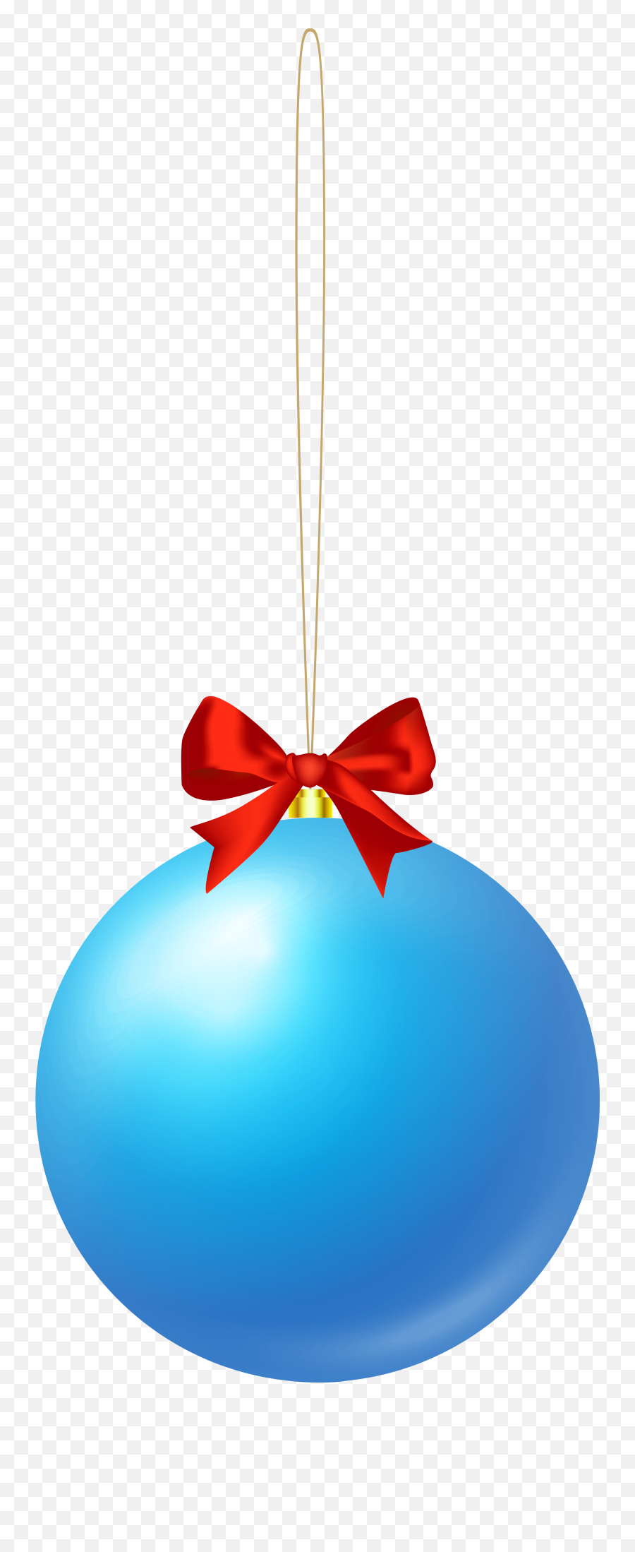 Christmas Ball Blue Png Clip Art - Christmas Decoration,Decoration Png