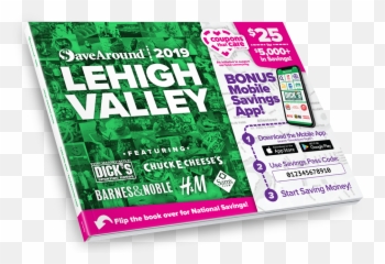 Save Around Coupon Book 2019 - Books png