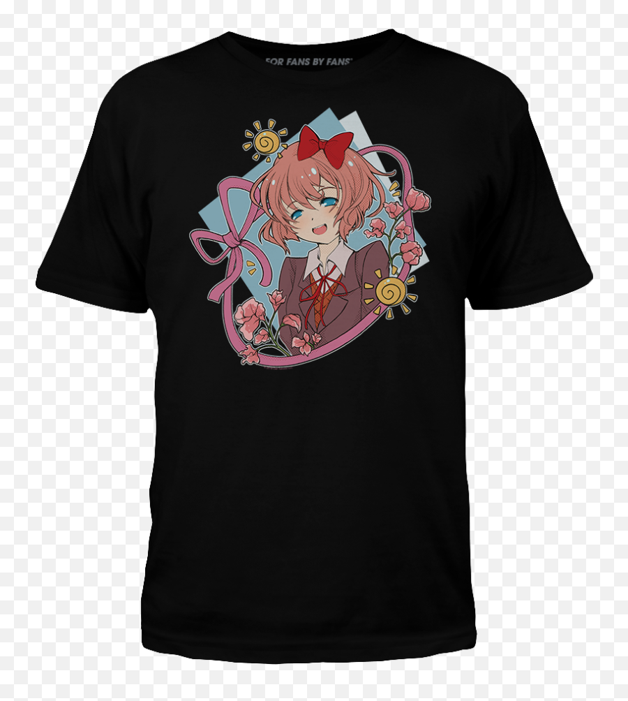 For Fans By Fanssayori Manga - Doki Doki Literature Club Sayori T Shirt Png,Sayori Png