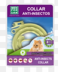 Insect Repellent Collar For Cats - Men San png