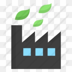 Sustainable Factory - Free ecology and environment icons Factory Png Transparent