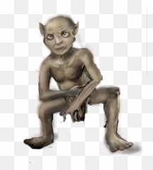 Gollum - Macaque Png,Gollum Png