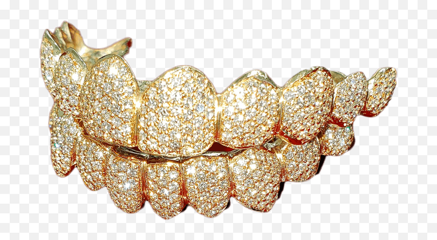 Gold Grillz Miami Png