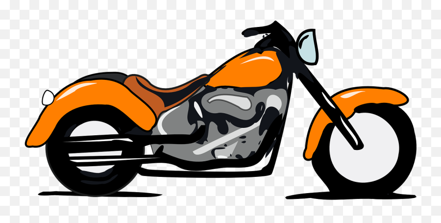 Motorcycle Cartoon Motorbike Png Image - Harley Davidson Clip Art,Motorcycle Transparent Background