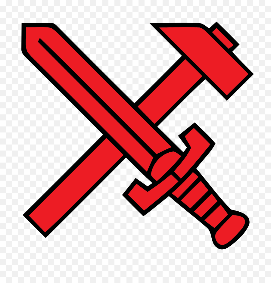 Download Picture Of Nazi Symbol - Sword And Hammer Png Sword And Hammer Png,Hammer Png