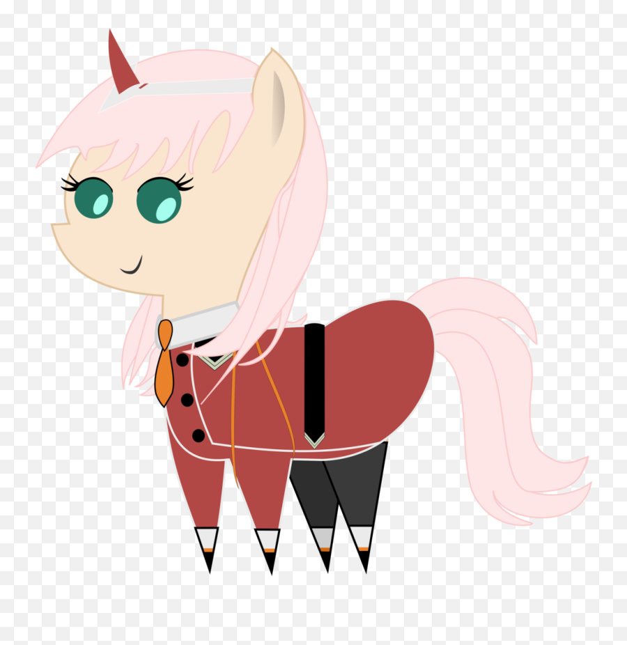 1736159 - Artistdashfire61 Clothes Cute Darling In The Mlp Darling In The Franxx Png,Zero Two Png