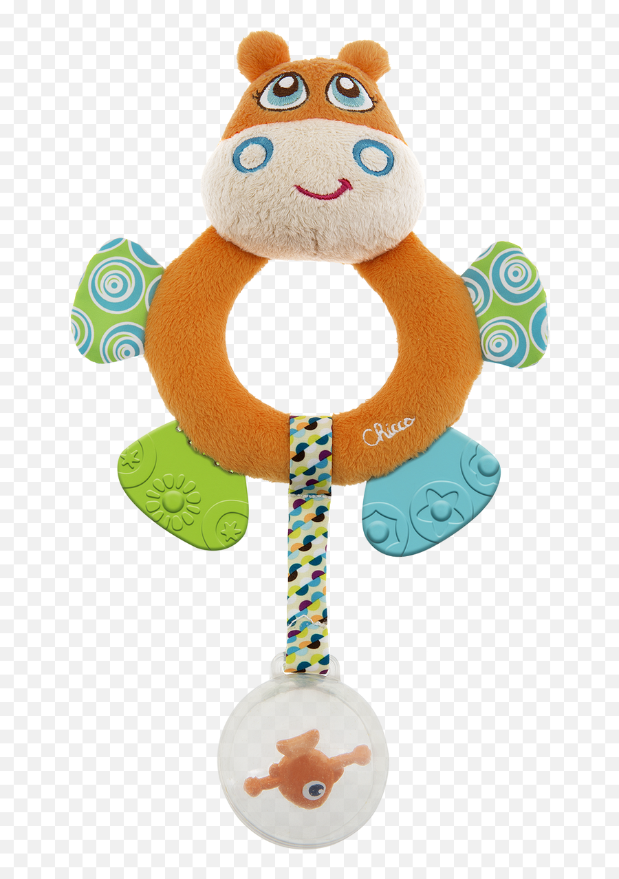 Mr Hippo First Activities Rattle - Chicco Toy Hippo Jungle Ball Png,Baby Rattle Png