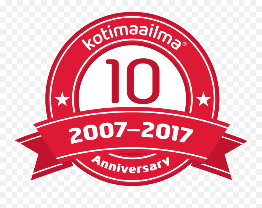 10 Years Anniversary Logo Png 2 Image - Emblem,Anniversary Logo