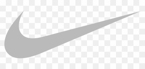 Grey Nike Logo Png - Swoosh