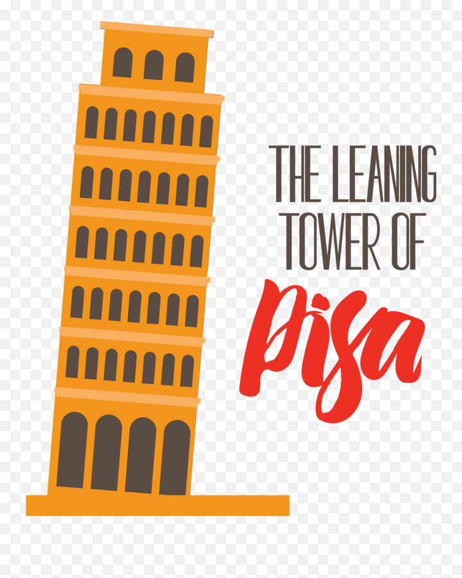 Leaning Tower Of Pisa Svg Cut File - Leaning Tower Of Pisa Font Png,Leaning Tower Of Pisa Png