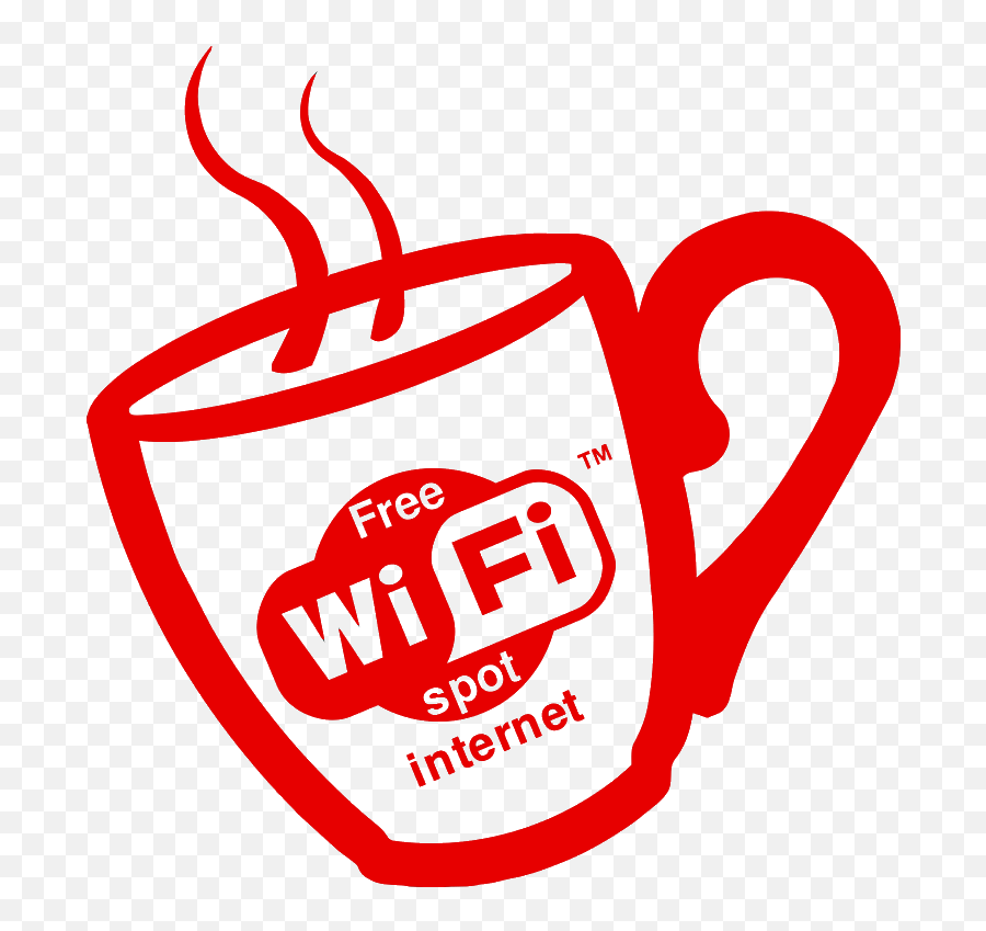 Free Wifi With Coffee Jaffna - Coffee Free Wifi Logo Png,Free Wifi Logo