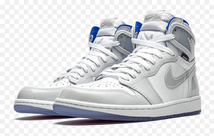 Air Jordan 1 Retro High Zoom Whiteracer - Air Jordan 1 High Zoom White Racer Blue Png,Air Jordan Png