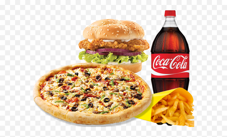 Pizza And Fries Png Free - Pizza Papa Johns Png,Burger And Fries Png