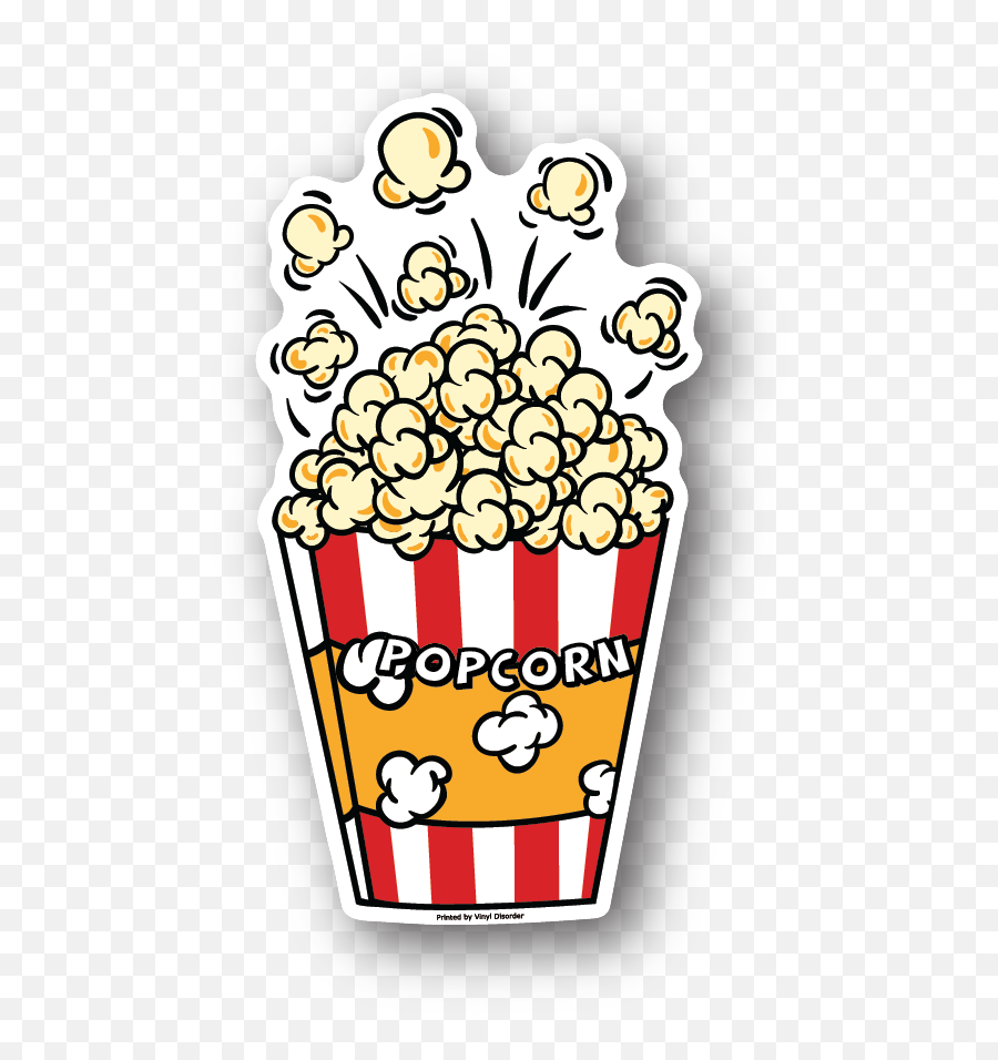 Transparent Popcorn Background Clipart - Popcorn Logo Clip Art Png,Popcorn Transparent Background