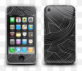 White Lines - Iphone 3g3gs Skin Iphone 3 Png,White Lines Png
