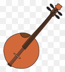 Transparent Png Svg Vector File - Cartoon Banjo With Transparent Background,Banjo Png