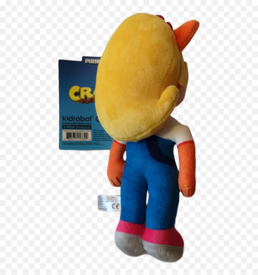 Crash Bandicoot 8 Phunny Plush Coco Action - Stuffed Toy Png,Crash Bandicoot Logo Png