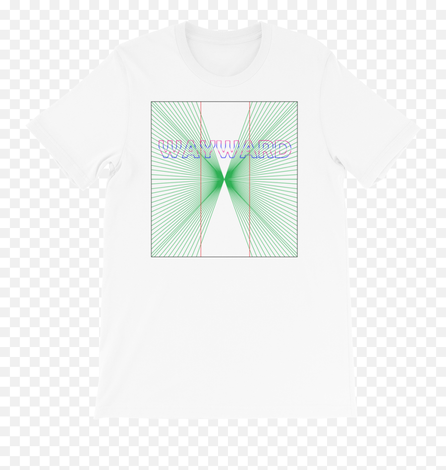 Curved Lines Illusion - Short Sleeve Png,Curved Lines Png