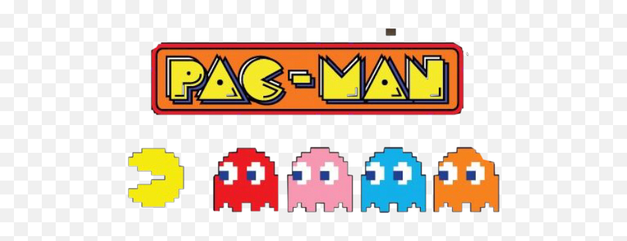80s Pacman Games Videogames Vintage Freetoedit - Pac Man Logo Png,80s Png