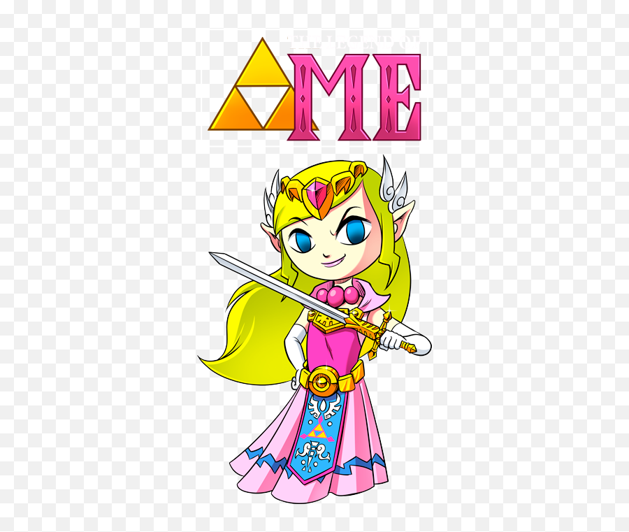 Parody Of Back To The Future Princess Zelda - Fictional Character Png,Princess Zelda Transparent