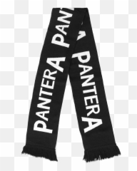 Pantera Logo Repeat Scarf - Solid png
