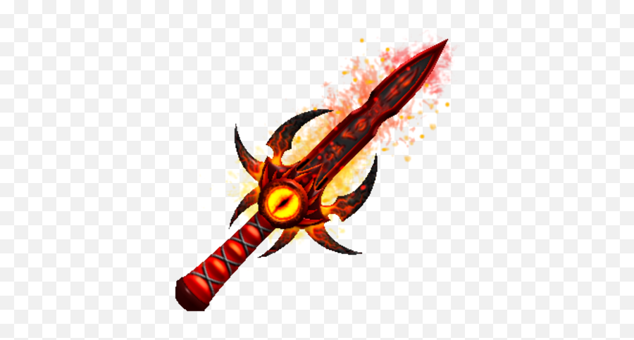 Crescendo Knife Png Image With No - Lucky Block Battlegrounds Weapons,Red Particles Png