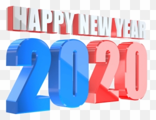 Happy New Year 2020 Png - Stock