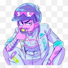 Osomatsusan Karamatsu Ichimatsu Sticker By Kyle - Fictional Character png