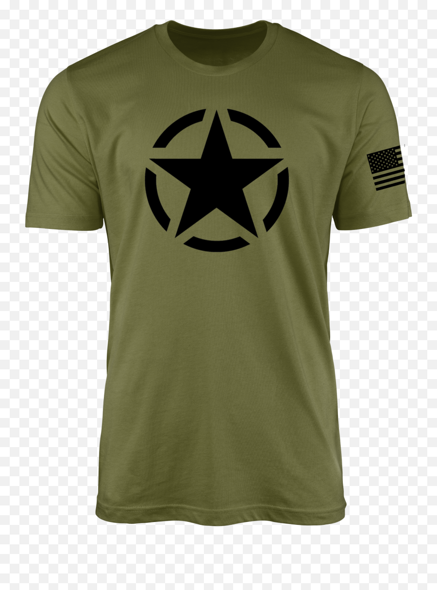 Iconic Threadworks - Army Star Military Tshirt Army Unisex Png,Military Star Icon