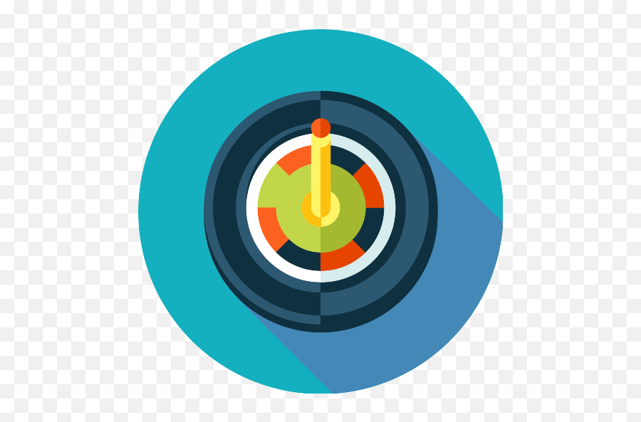 Roulette Vector Svg Icon 7 - Png Repo Free Png Icons Shooting Target,Roulette Icon