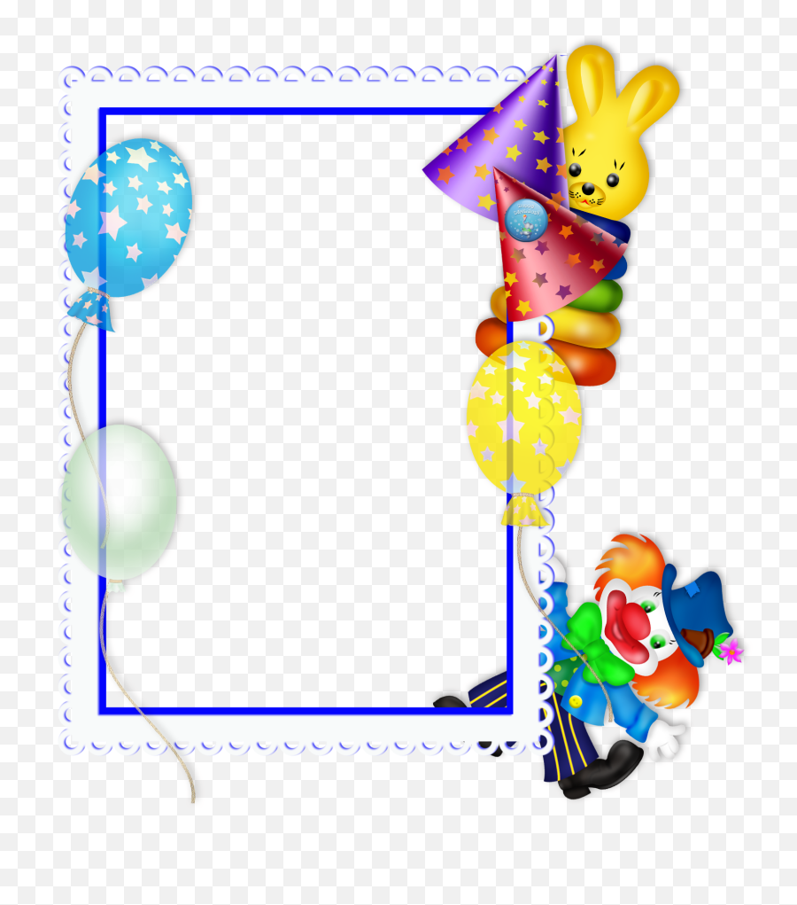 Birthday Party Frame Png Transparent Image 45896 - Free Transparent Png Format Happy Birthday Png,Frame Transparent