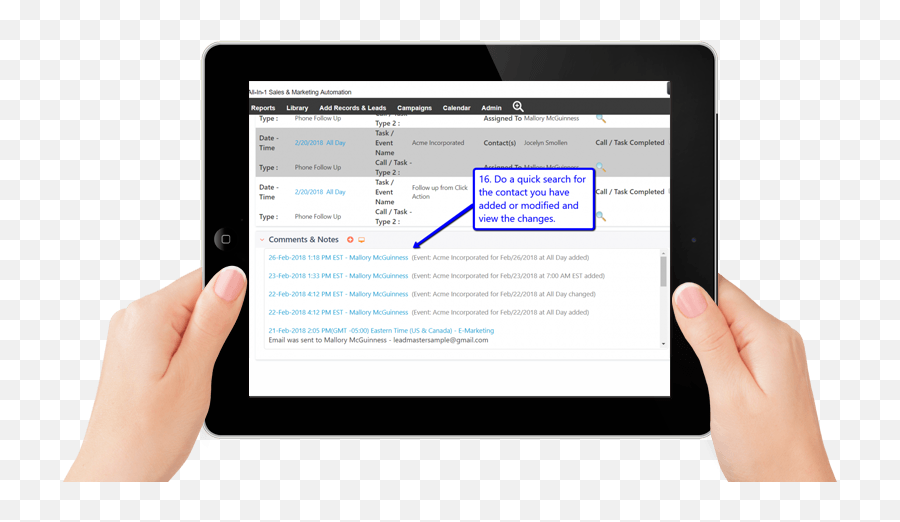 Crm Integration With Gmail - Leadmaster Crm Software Sharing Png,Google Calendar Icon For Ipad
