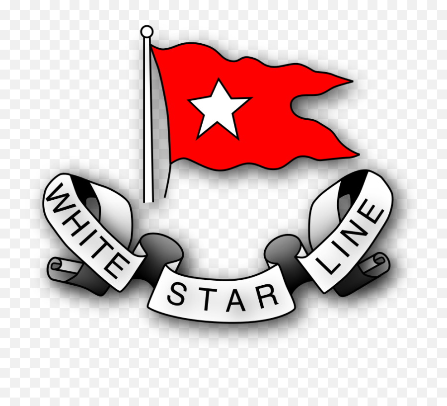 Whitestarlogo - White Star Line Logo Png,Star Line Png