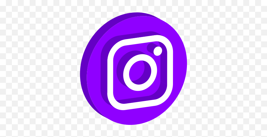 Play Online Logo Social Instagram Icon - Purple Instagram Png Icon,Purple Instagram Icon