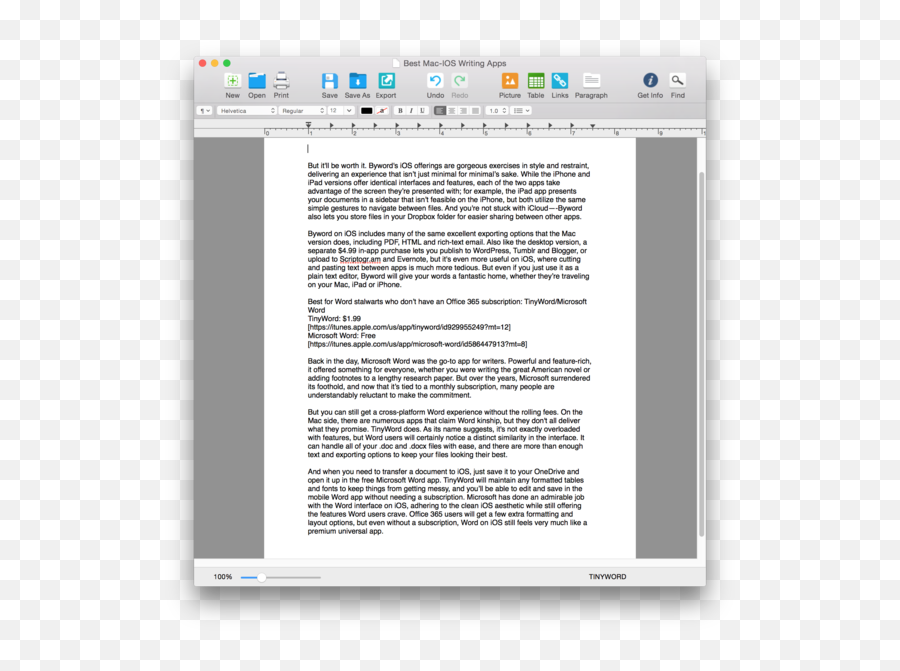 The Best Cross - Platform Writing Apps For Mac And Ios Mac Writing Software Png,Pages Ios 7 Icon