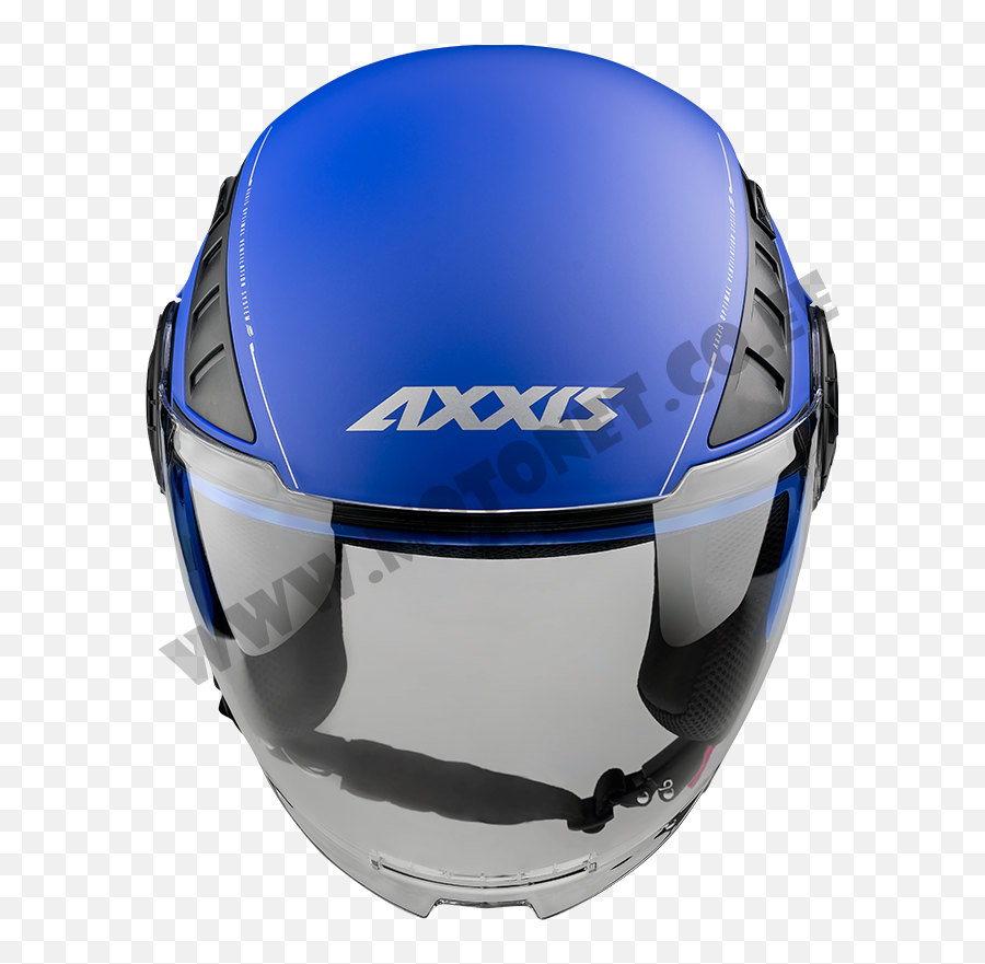 Jet Helmet Axxis Metro Abs Solid Blue Matt L - Metro Solid Motorcycle Helmet Png,Icon Graphic Helmets