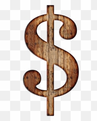 Wood Dollar Sign Free Printable Papercraft Templates - Wood Dollar Sign Png,Sand Dollar Icon