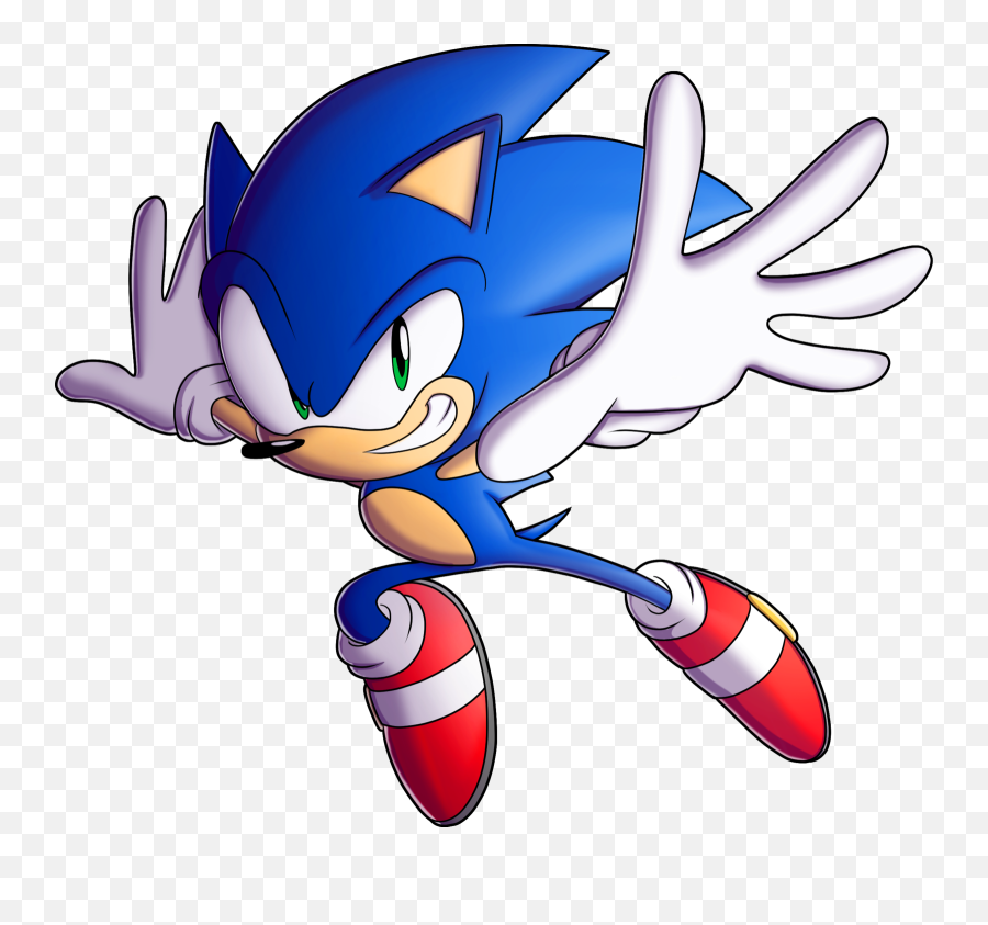 Sonic The Hedgehog Transparent - Transparent Sonic The Hedgehog Png,Sonic The Hedgehog Transparent
