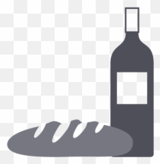Bread Drink Food Meal Wine Alcohol Dinner Icon - Free Food And Alcohol Icon png