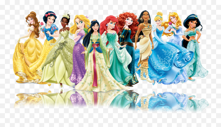 All Disney Princess Png Pic - Disney Princess Png Transparent,Disney Characters Transparent Background