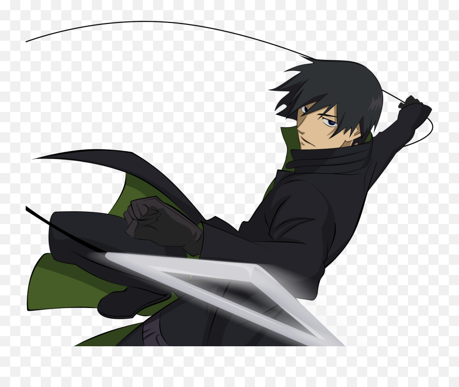 Transparent Png Vector Trace - Darker The Black Anime,Hei Hei Png