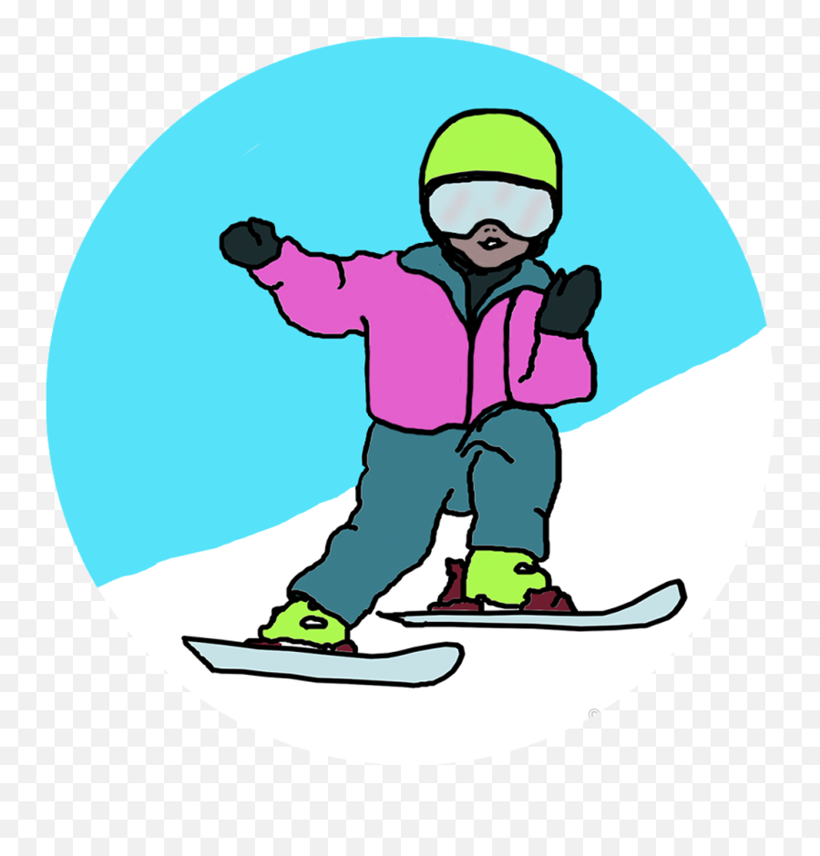 I Ski And Ride - Snowboarder Png,Snow Skate Icon
