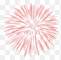 Download Red Fireworks Png - Transparent Background