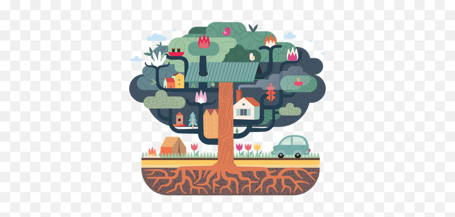 Treehouse Logo Icon - Download In Gradient Style Hình Nh Giá Tr Ct Lõi Png,Tencent Weibo Icon