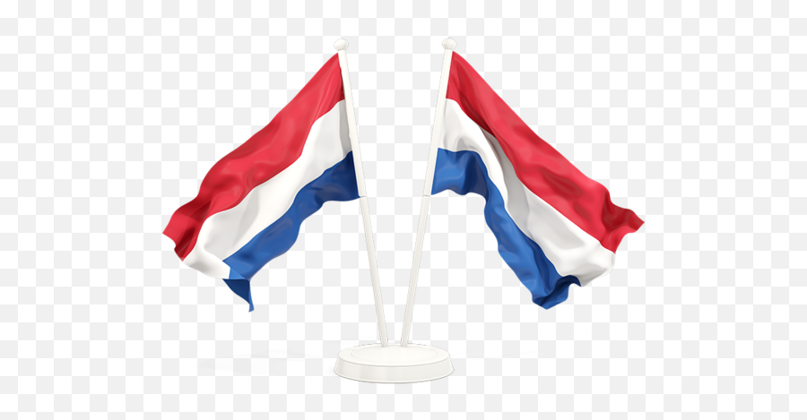 Two Waving Flags Illustration Of Flag Netherlands - Netherlands Flag Png Transparent,Waving Flag Icon