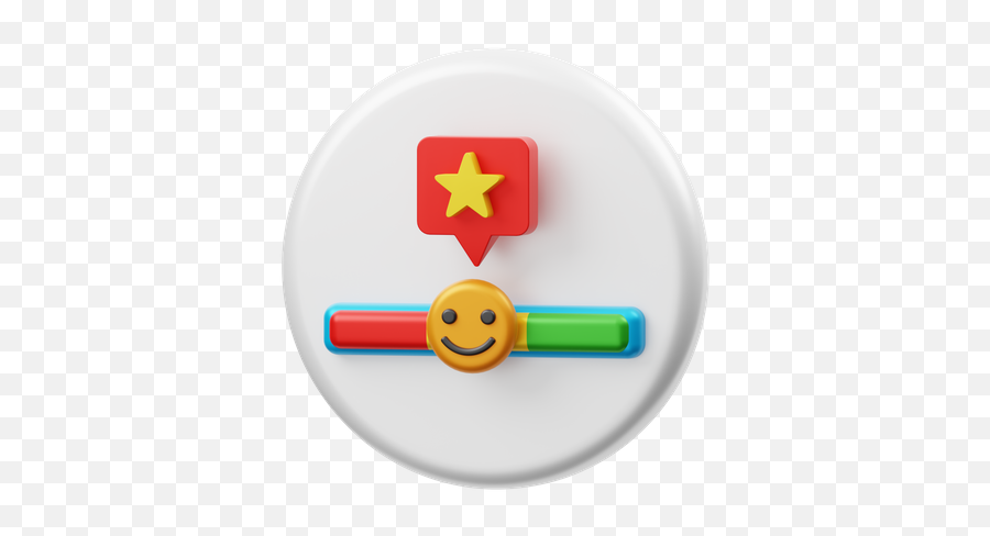 Premium Satisfaction Review 3d Illustration Download In Png - Happy,Satisfied Icon