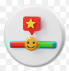 Premium Satisfaction Review 3d Illustration Download In Png - Happy
