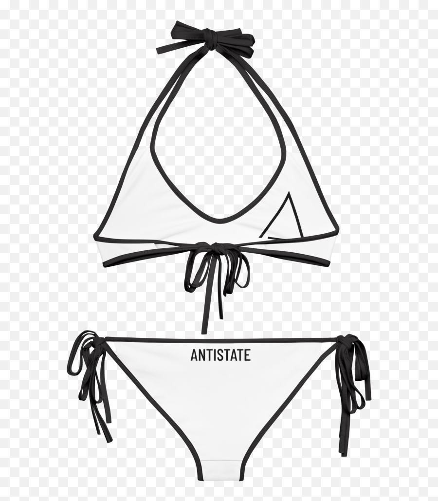 Antistate Cornerstone Bikini White U2013 - Bikini Png,Pushup Icon