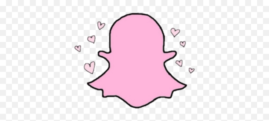 Snap Chat Snapchat Pink 284232140039211 By Stickersyuh - Snap Logo With Hearts Png,Change Snapchat Icon