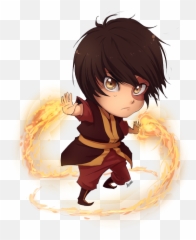 Download Hd Avatar Last Airbender Chibi Cute - Cartoon The Zuko png